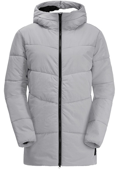 Jack Wolfskin Jack Wolfskın Karolınger Long Jkt W 6315 Gri