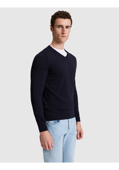 Pierre Cardin Lacivert Slim Fit Basic Kazak 50315510-vr033