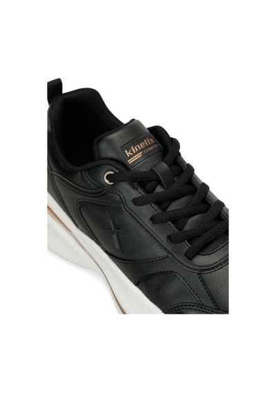 Kinetix Elvı Pu W Siyah Kadın Sneaker Siyah-ekru