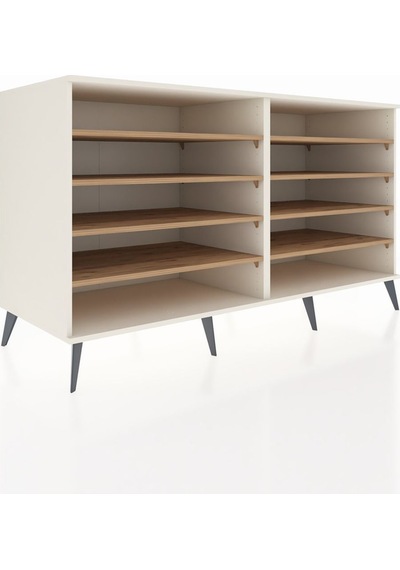 Kronos Konsol 8 Raflı 176x59x99 Aytaşı-aytaşı/çam Aytaşı-aytaşı/çam