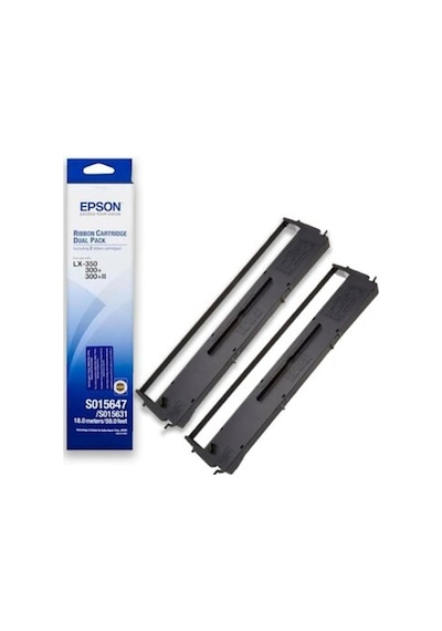 Epson LX-300 C13S015647 Şerit 2'Li Paket