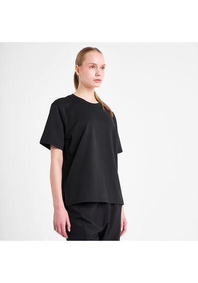 Lescon Siyah Kadın Kısa Kollu T-shirt 25n-2119
