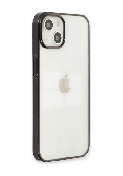 Newface Apple, Uyumlu iPhone 14 Plus Kılıf Element Silikon Semeglbl - 6 - Siyah