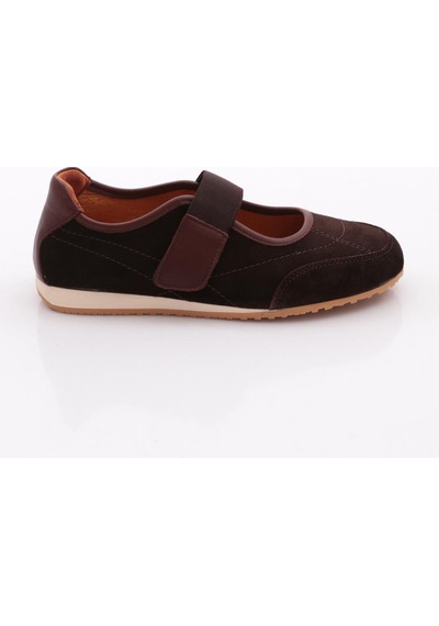 Dgn 252544 Kadın Casual Ayakkabı Kahve Süet