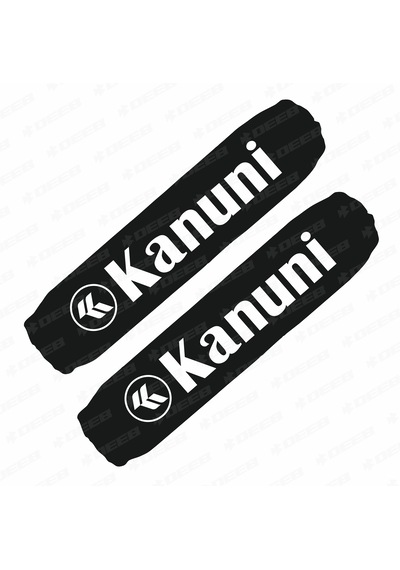 Kanuni Baskılı Amortisör Çorabı Kılıfı Beyaz