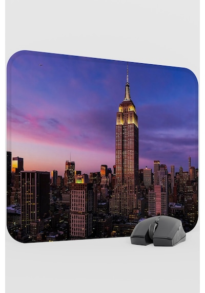 New York Amerika V1 48x40 Xl Gaming Kauçuk Kaymaz Taban Mouse Pad Fare Altlığı