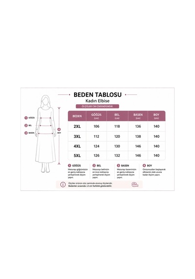 Neco Giyim Kadın Desenli Günlük Rahat Kapalı Tesettür Elbise Mor