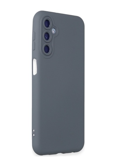 Samsung Galaxy Uyumlu - M14 5g Kılıf Nano İçi Kadife Silikon - Gri
