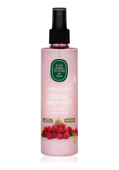 Eyüp Sabri Tuncer Frambuazlı Sirke Ve Süper Saç Bakım Spreyi 210 Ml Eyüp Sabri Tuncer Frambuazlı Sirke Ve Süper Saç Bakım Spreyi 210 Ml
