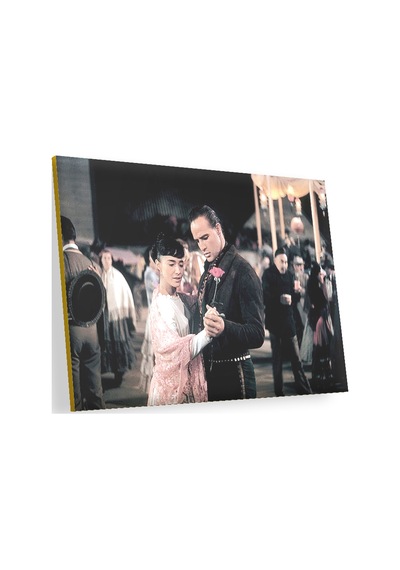 Cakasepetim Marlon Brando Dans Ediyor Ahşap Mdf Tablo