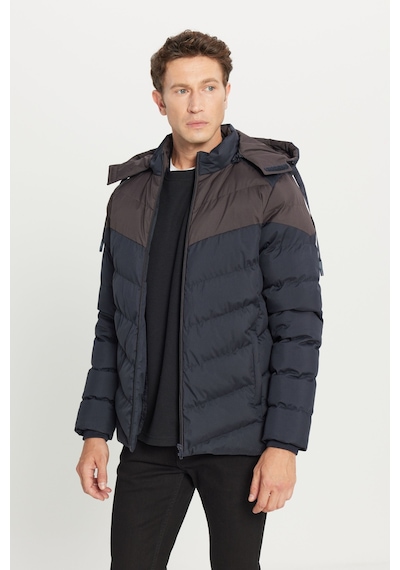 AC&Co / Altınyıldız Classics Erkek Lacı Kahve Standart Fit Normal Kesim Dik Yaka Kapüşonlu Yan Cepli Kaban Lacı Kahve AC&Co / Altınyıldız Classics Erkek Lacı Kahve Standart Fit Normal Kesim Dik Yaka Kapüşonlu Yan Cepli Kaban Lacı Kahve