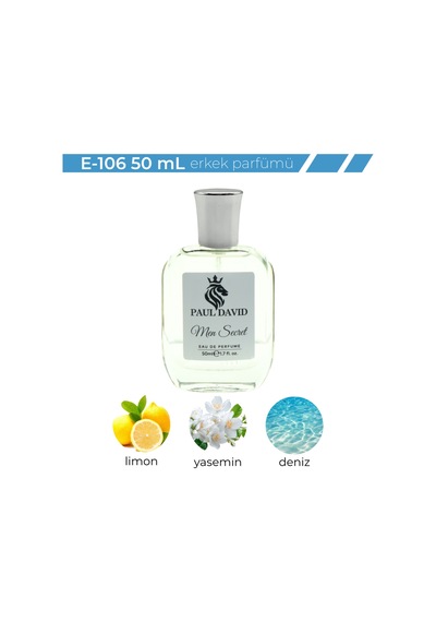 E-106 Fresh Erkek Parfüm Edp Uzun Süre Kalıcı 50 Ml Diğer
