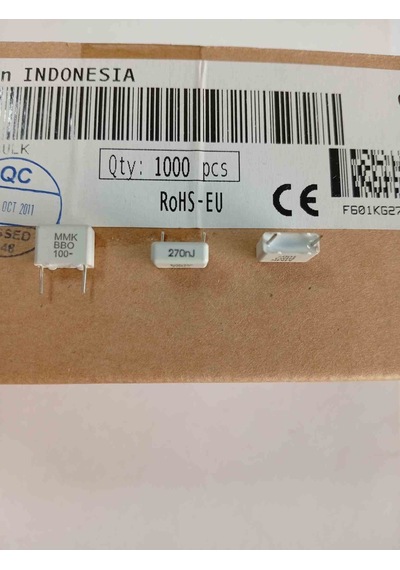 Mmk7.5274j100k01l4bulk 270nf 100v 7.5mm Polyester Kondansatör 40 Adet