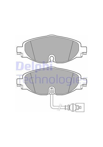 Skoda Octavia 3 Ön Balata 1.6 Tdi 288 Mm Diske 2013-2020 Delphi