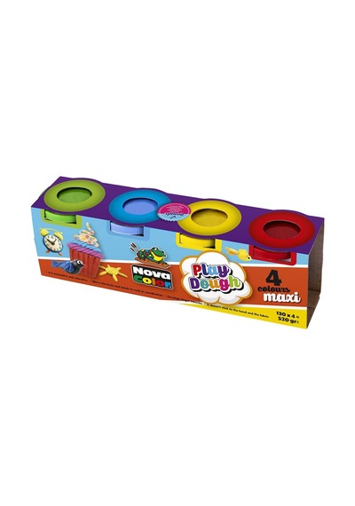 Nc-4105 Oyun Hamuru Maxi 4'lü Çok Renkli