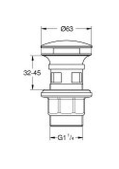 Grohe Tapa Takımı Mat Siyah - 1024642430 Krom