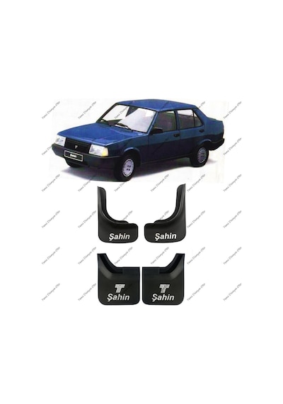 Tofaş Şahin Uyumlu 4'lü Ön Arka Set Paçalık Çamurluk Tozluk TFS1UX906