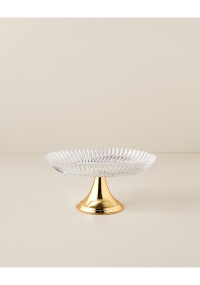 Lumin Cam Kek Standı 19,5x24,5 Cm Gold Altın