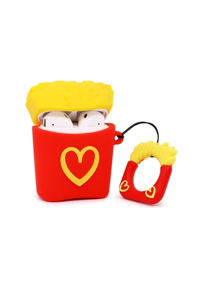 Bipower Apple Uyumlu AirPods 1-2 Kılıf Patates Cips
