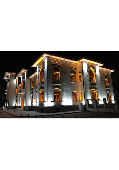 20 Cm Wallwasher Led Bina Dış Duvar Aydınlatma Boyama Beyaz Işık Gri