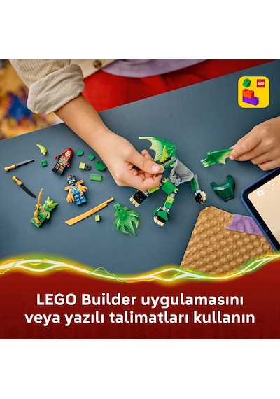 LEGO® NINJAGO® Lloyd’un Ejderha Robotu Savaş Paketi 71862 - 6 Yaş ve Üzeri için 3 Minifigür İçeren Oyuncak Yapım Seti (81 Parça)