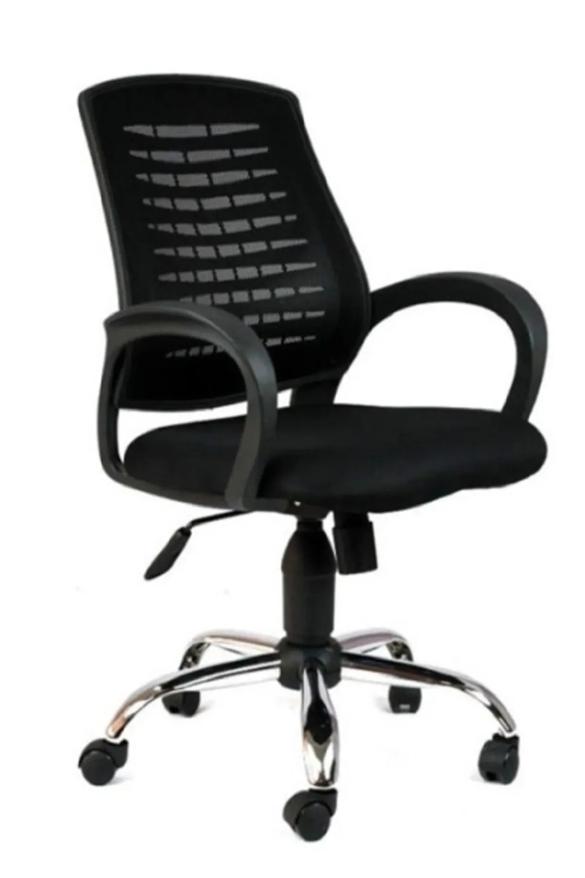 Clk Home Ergonomik Bilgisayar Sandalye Fileli Siyah Ofis Büro Çalışma Koltuğu Siyah