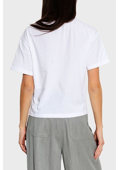 Emporio Armani Bayan T Shirt Ew004385 Af12597 U0002 Beyaz BEYAZ