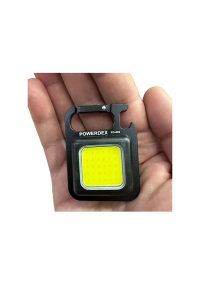 Powerdex Şarjlı Cob Ledli Anahtarlık Profesyonel