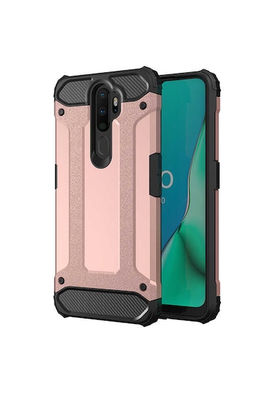 Noktaks - Oppo Uyumlu Oppo A5 2020 - Kılıf Çift Katman Zırh Tank Crash Military Kapak - Kırmızı T10701 Kirmizi Noktaks - Oppo Uyumlu Oppo A5 2020 - Kılıf Çift Katman Zırh Tank Crash Military Kapak - Kırmızı T10701 Kirmizi