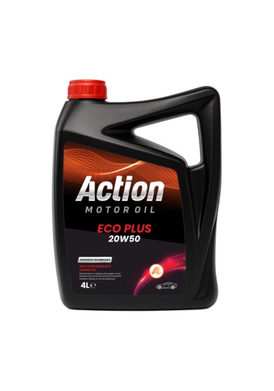 Action Çok Dereceli Eco Plus 20W-50 Motor Yağı 4 L