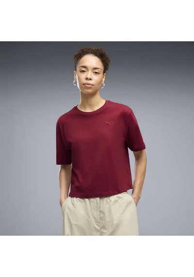 Puma Puma Class Relaxed Tee Kırmızı Kadın T-shirt
