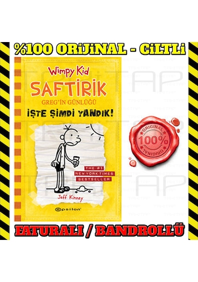 Saftirik Greg'İn Günlüğü 4 - İşte Şimdi Yandık! Jeff Kinney