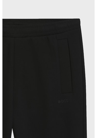 Boss Pamuklu Regular Fit Lastikl Paça Jogger Pantolon Erkek Pantolon 50566830 001 Siyah
