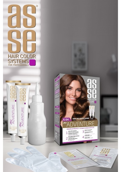 Asse Set Boya 6.64 Koyu Kumral Kızıl Bakır (530343119)