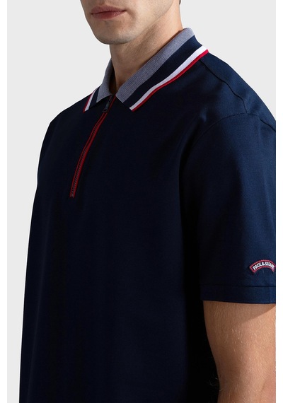 Paul & Shark Erkek Polo Yaka T Shirt 24411288 013 Lacivert Lacivert