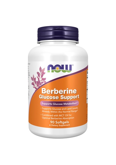 Now Foods, Berberine Glucose Support, 90 Softgels