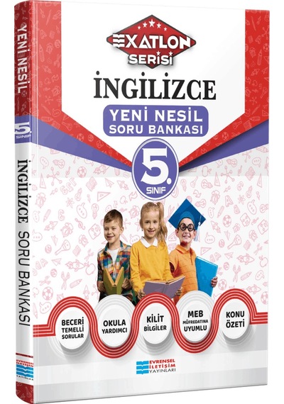 5. Sınıf İngilizce Soru Bankası Evrensel İletişim Yayınları