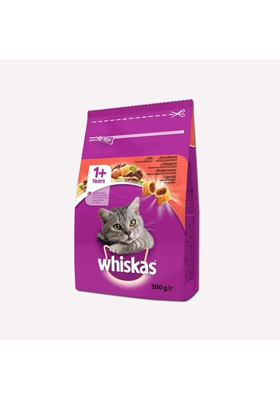 Whiskas Biftek Ve Havuçlu Kuru Kedi Maması 300 Gr