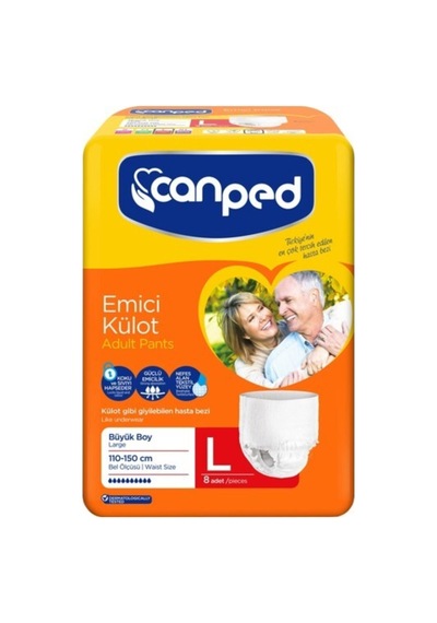 Emici Külot Hasta Bezi L 8 Adet Diğer