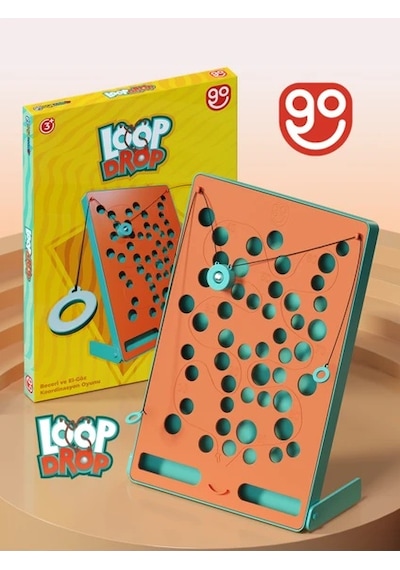 Loop Drop El Göz Koordinasyonu, Konsantrasyon Geliştirici Denge Standı Eğitici Oyuncak Shopist