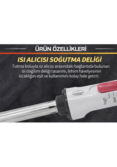 60walt Ayarlanabilir Lehim Makinesi Kalem Havya Lehim Makinesi 220volt