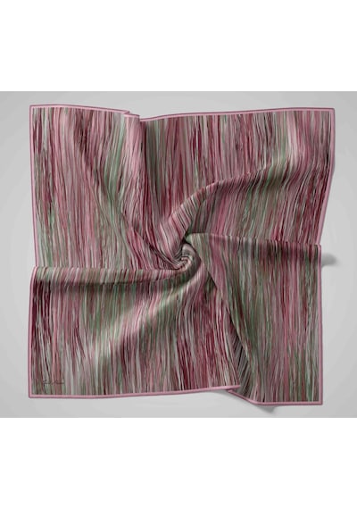Silk Home Twill İpek Eşarp 11484-45 Pudra, Yeşil, Mürdüm, Pembe, Asker Yeşili