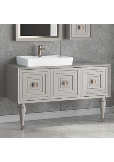 Denko Burcu 120 Cm Mdf Bej Banyo Dolabı Alt Modül Ve Lavabo Beyaz Denko Burcu 120 Cm Mdf Bej Banyo Dolabı Alt Modül Ve Lavabo Beyaz