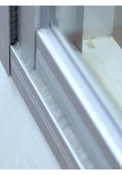 10 Metre Yapışkanlı Kıl Fitil 20mm Yükseklik Cam Balkon Ve Alüminyum Kapı Pencere Fırça Fitili Diğer