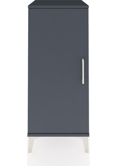 Hyperion Komodin Tek Raflı Tek Kapaklı 44x44x106 Antrasit-ant... Antrasit