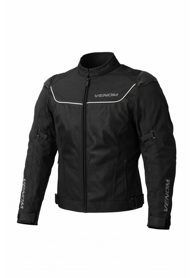 Venom Raptor Hörgüçlü 4 Mevsim Siyah Motosiklet Montu