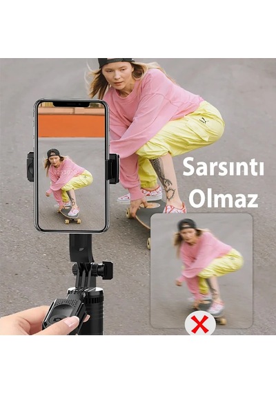 Ally K28 Uzaktan Kumandalı Canlı Yayın Bluetooth Standlı Selfie Çubuğu Tripod- 5775
