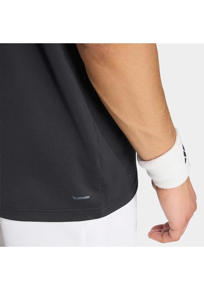 Adidas Tennis Classics Erkek Siyah Polo Tişört Ky8886