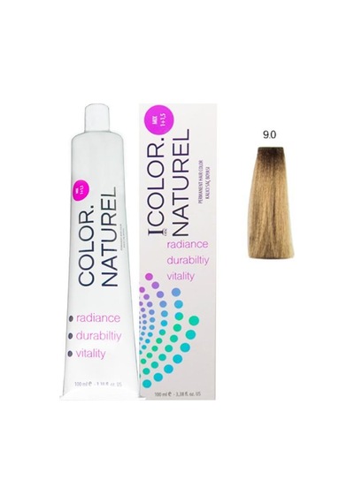 Color Naturel Saç Boyası 9.0 Sarı 100 Ml