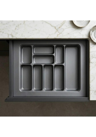 Sese Plastik Ekonomik Kaşıklık 62x49 Cm Antrasit 400-07-06-54 Çok Renkli